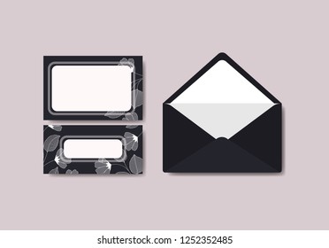 envelope with invitation card