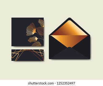 envelope with invitation card