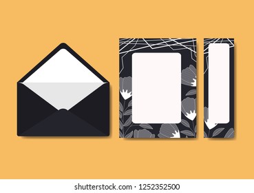 envelope with invitation card