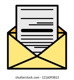 envelope and invoice desgin