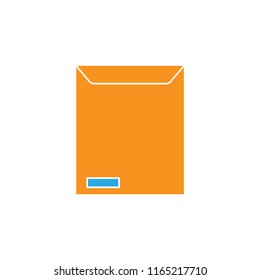 Envelope isolated color icon, vector illustration design. Logistics collection.