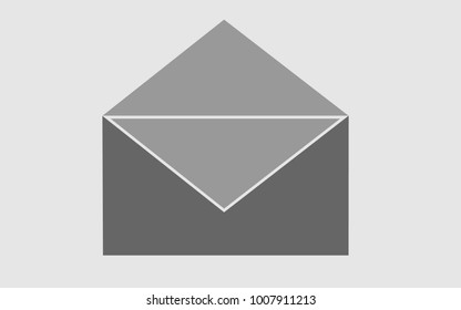 Envelope isolated icon