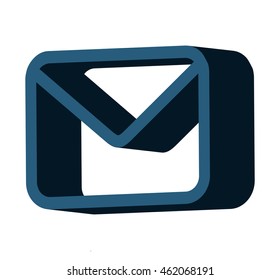 envelope isolated icon design, vector illustration graphic