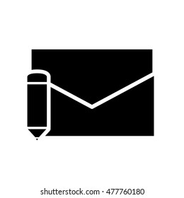 envelope and laptop icon