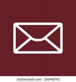 envelope lette. icon. vector design
