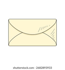 envelope. letter. document. sending messages. vector illustration