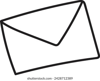 Envelope Letter Doodle Vector Illustration
