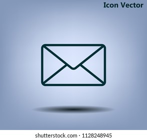 Envelope, letter, email, vector image.