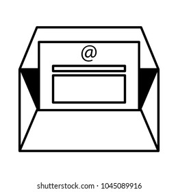 Envelope with letter icon