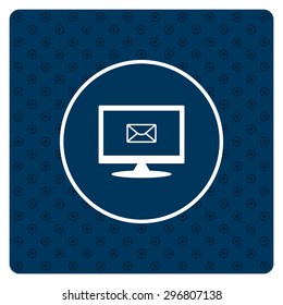 envelope letter. icon. vector design