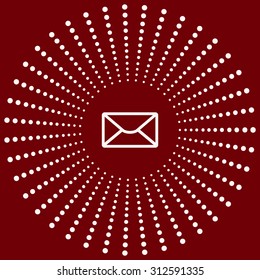 envelope letter. icon. vector design