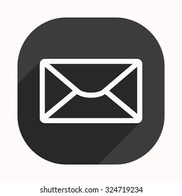 envelope letter. icon. vector design