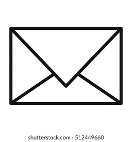 envelope letter isolated icon