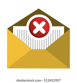 envelope letter isolated icon