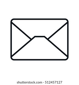 envelope letter isolated icon