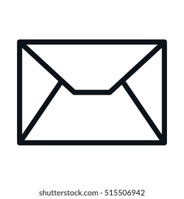envelope letter isolated icon