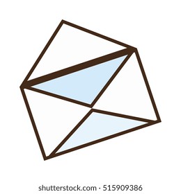 envelope letter isolated icon