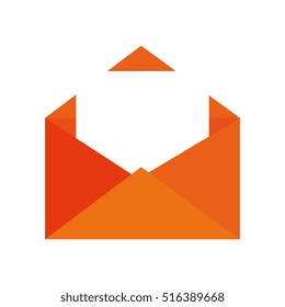 envelope letter isolated icon
