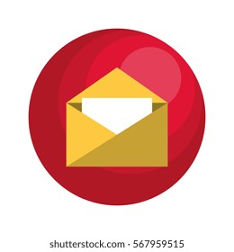 envelope letter isolated icon