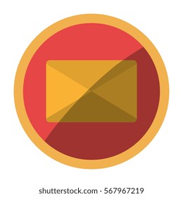 envelope letter isolated icon