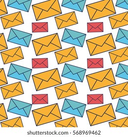 envelope letter isolated icon