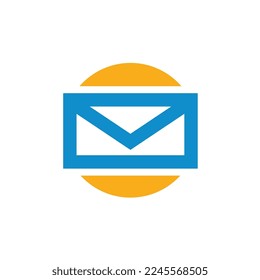 Envelope or letter logo design template vector, mail or email logo