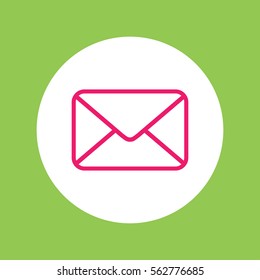 envelope letter mail email line icon