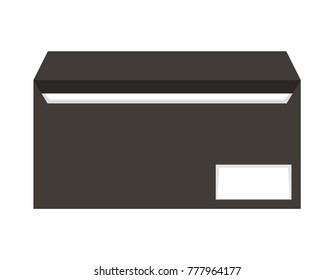 Envelope letter. Mail icon. Vector illustration.