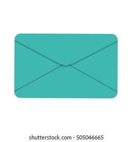 envelope letter paper isolated icon vector illustration design