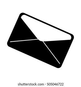 envelope letter paper isolated icon vector illustration design