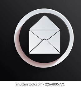 envelope a letter, vector 3d icon