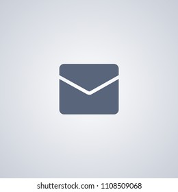 Envelope, Letter, vector best flat icon on white background , EPS 10