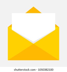 Envelope, letter, vector image