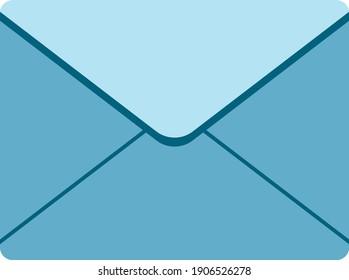 Envelope for letters. Symbols for the office. Email, mail, sending a letter.