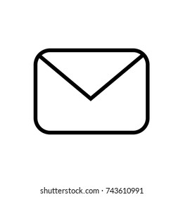 Envelope line icon