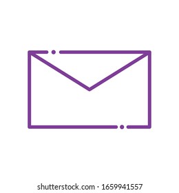 Design des Stylesymbols, Marketing-Kommunikationskarte für E-Mails und Vektorillustration des Dokumentes