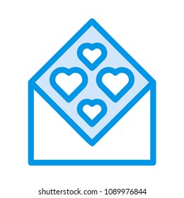 envelope love letter 