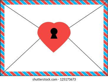 envelope for love letters