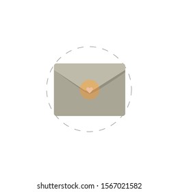 envelope. love mail vector flat icon. envelope. love mail vector flat icon. envelope. love mail vector flat icon. 