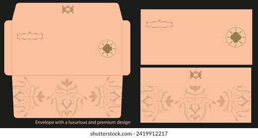 Umschlag mit luxuriösem und Premium Design