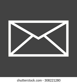 Envelope, mail, business icon vector image. Can also be used for business, finance, technology, economics and accounting. Suitable for web apps, mobile apps and print media.