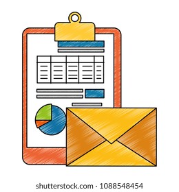 envelope mail with financial document