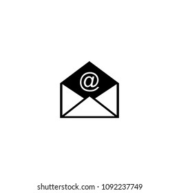 Envelope mail icon. Email message sign.