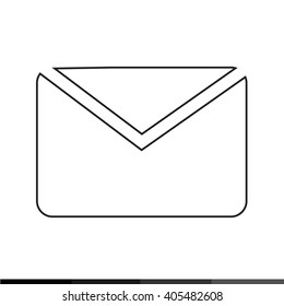 Envelope Mail Icon Illustration design