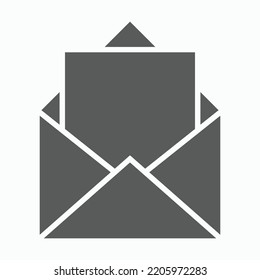 Briefumschlag-Symbol, Briefvektor