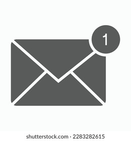 envelope mail icon, letter vector