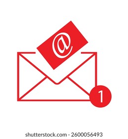 Envelope mail icon set. newsletter web buttons. close email letter outline vector symbol. flat thin e-mail pictogram on white background. send mail message line sign. Communication, Messaging, Social
