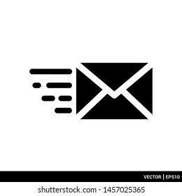 Envelope mail icon stock vector illustration. Message icon. EPS 10
