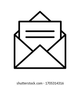 Envelope - Mail Icon Vector Design Template