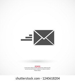Envelope Mail. icon. Vector Eps 10